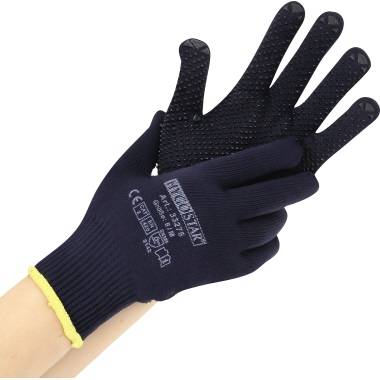 HYGOSTAR Arbeitshandschuh PEARL 33276 Baumwolle/Nylon S bl 12Paar