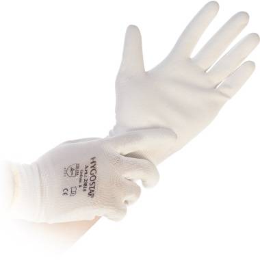 HYGOSTAR Arbeitshandschuh ULTRA FLEX HAND 33814 Nylon L ws 12Paar