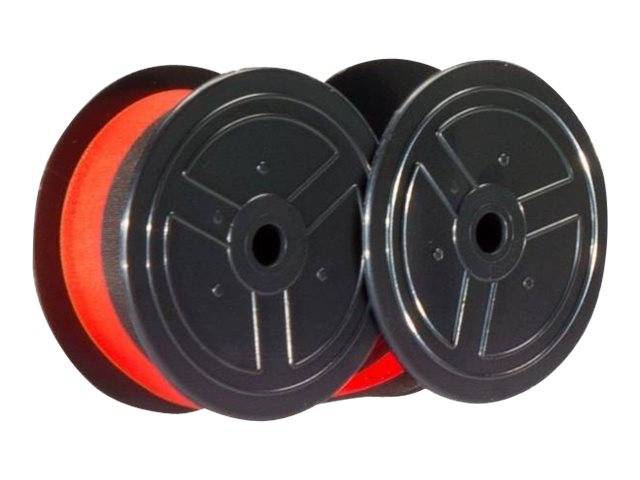 KMP - Schwarz / Rot - 13 mm x 6 m - Farbband