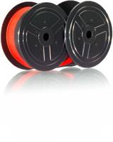 KMP - Schwarz / Rot - 13 mm x 6 m - Farbband