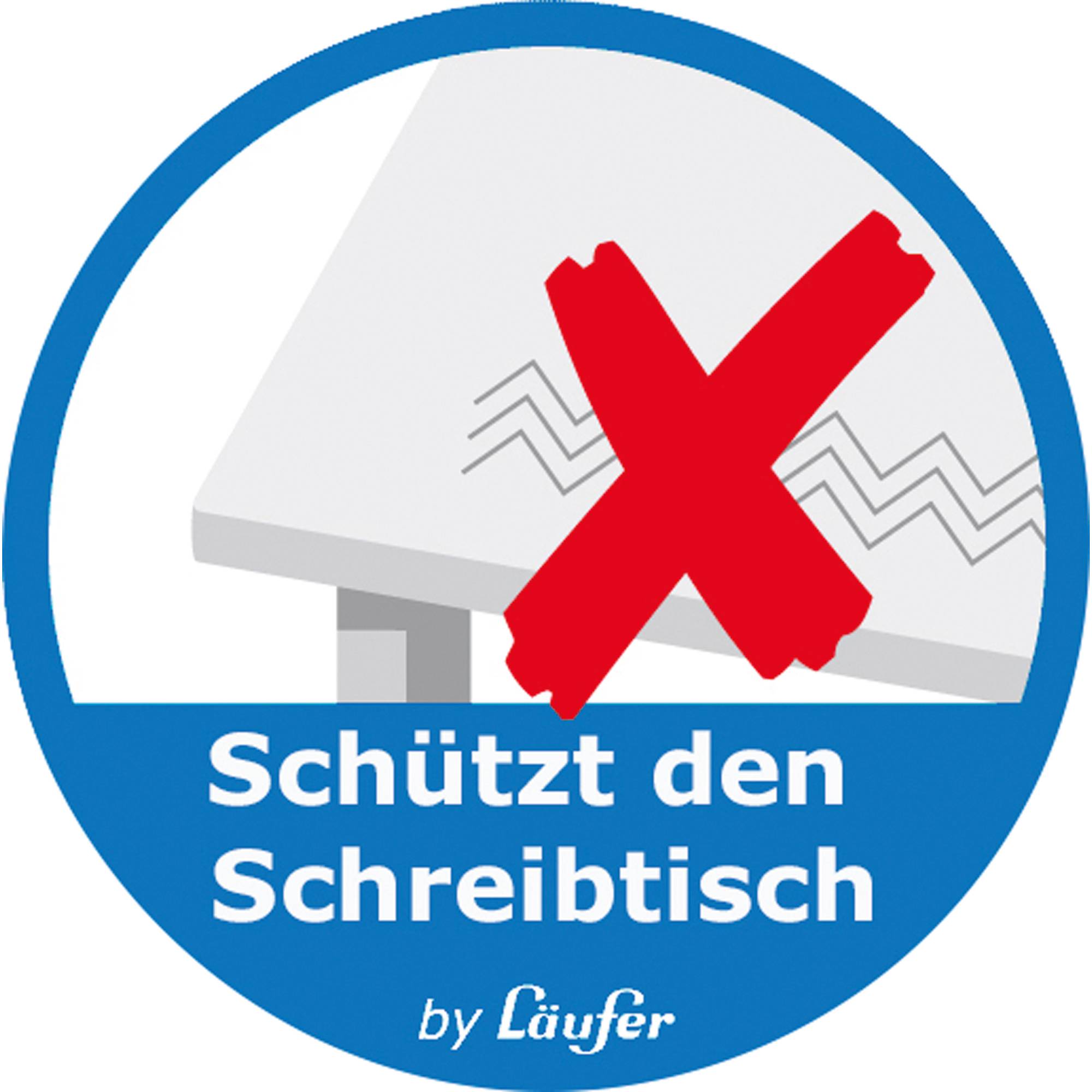 Läufer Schreibunterlage Synthos 17204 Folie 53x40cm rt