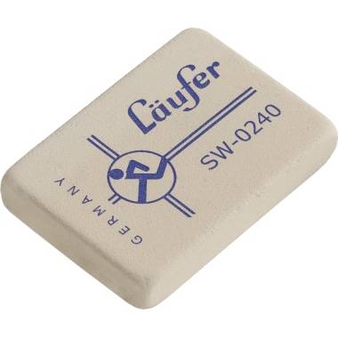 Läufer Radierer 02400 40x28x7,5mm Kautschuk - Artikel: 317003400