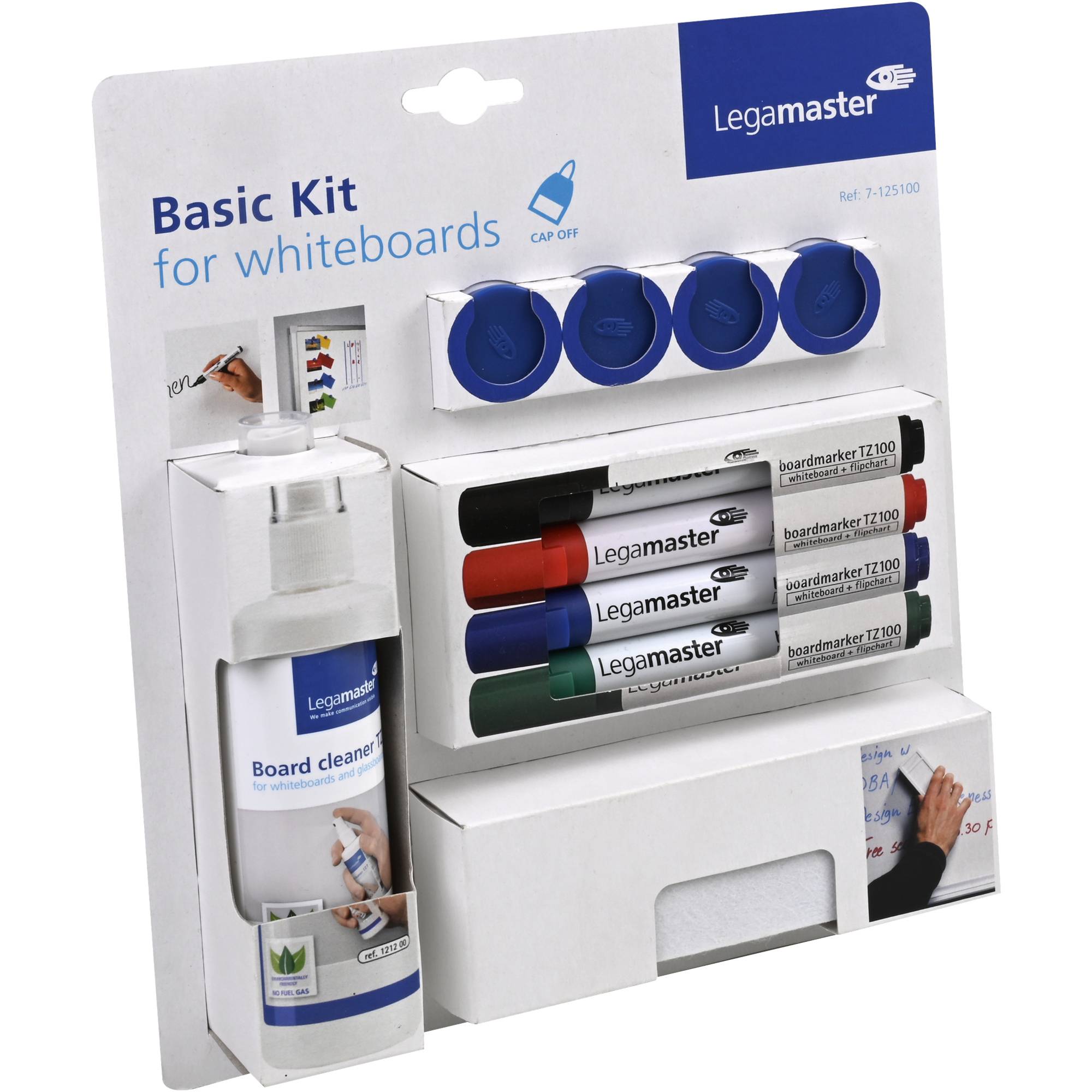 Legamaster Starterset Basic Kit 7-125100 für Whiteboards