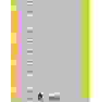 LEITZ Trennblätter, A4 Überbreite, Kraftkarton 230g/qm, gelb