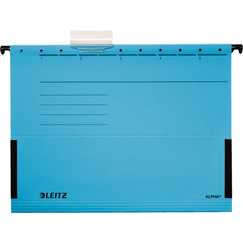 LEITZ ALPHA Hängetasche, A4, mit Fröschen, blau