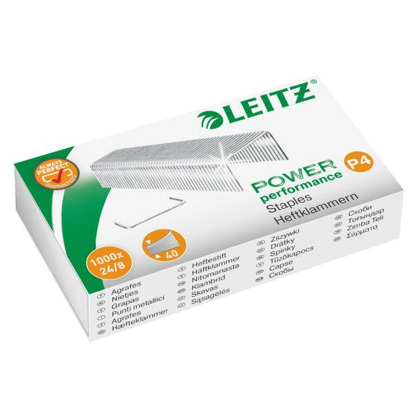 Esselte Leitz Heftklammern - 24/8 - Packung mit 1000
