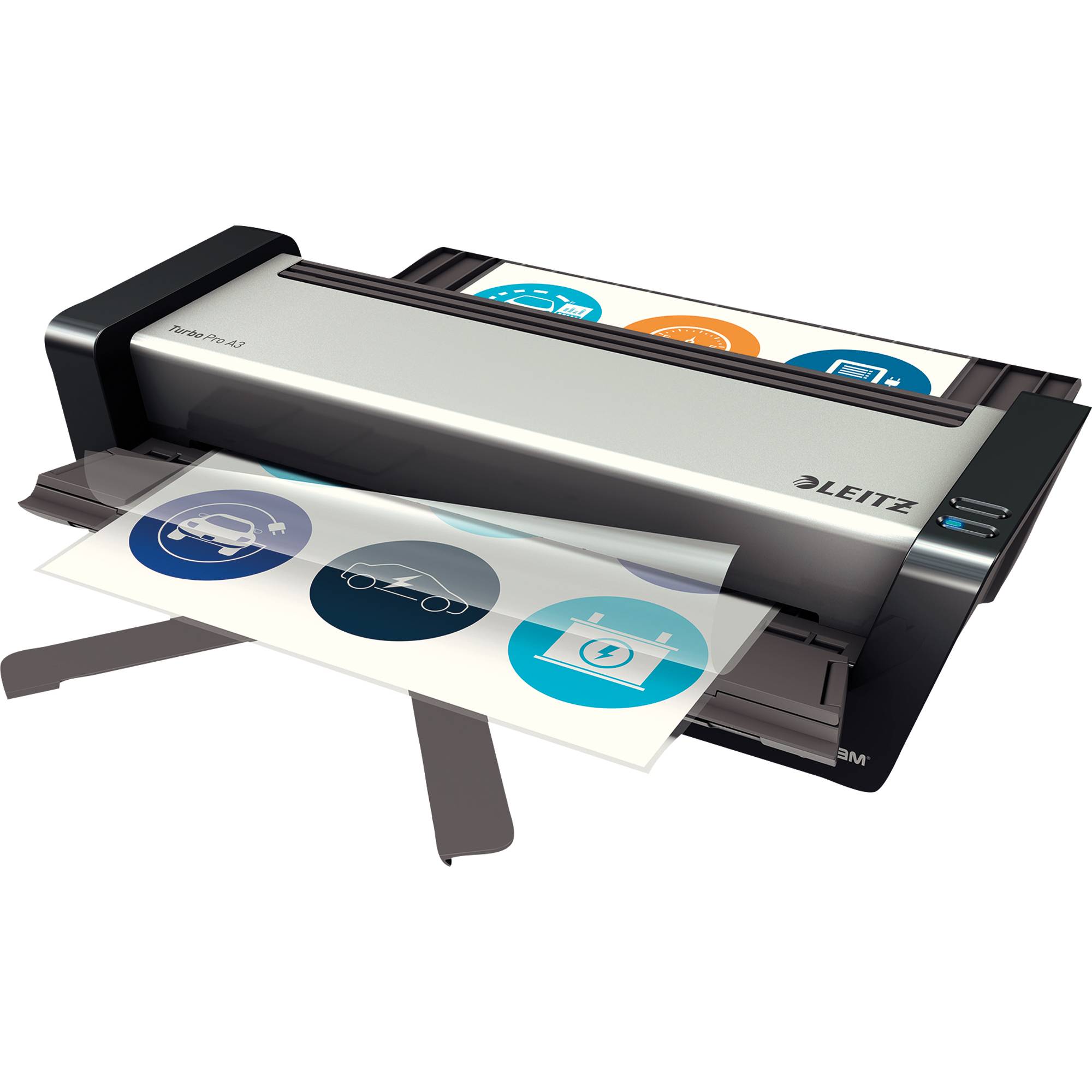 Leitz Lamniergerät iLAM Turbo Pro 75190000 A3 silber/anthrazit