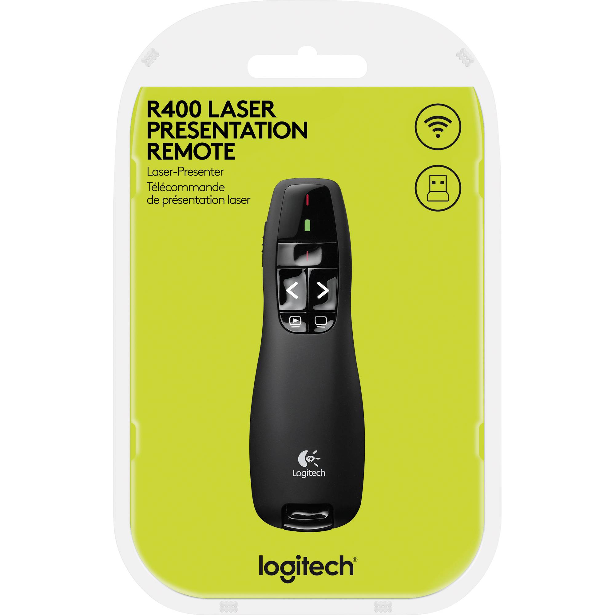 Logitech Laserpointer Wireless Presenter R400 910-001356 sw