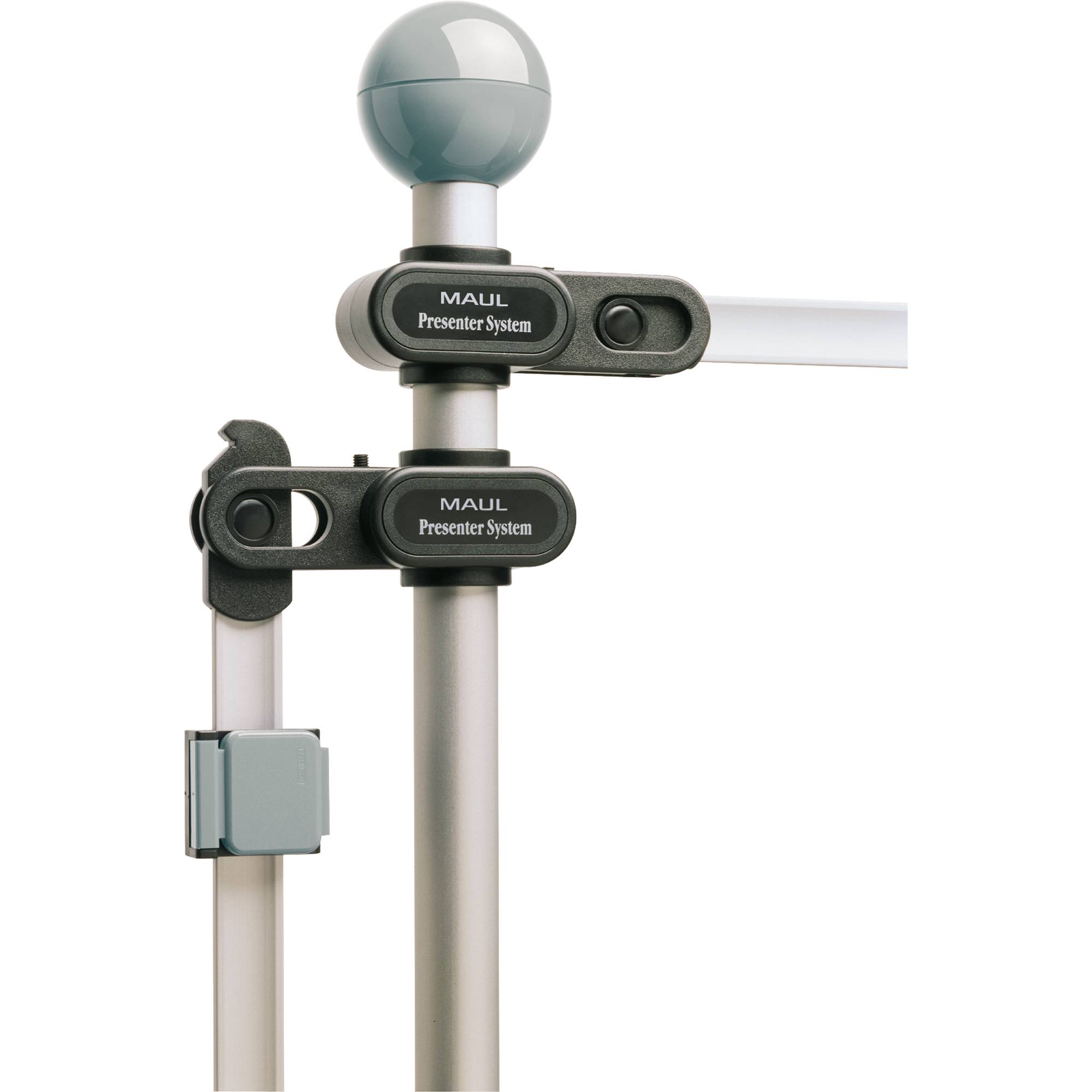 MAUL Planhalter Mobilpresenter 6256084 3Arme Aluminium grau