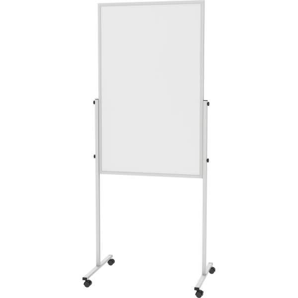 Moderationstafel Maulsolid Filz/Whiteboard 75x120cm grau/weiß