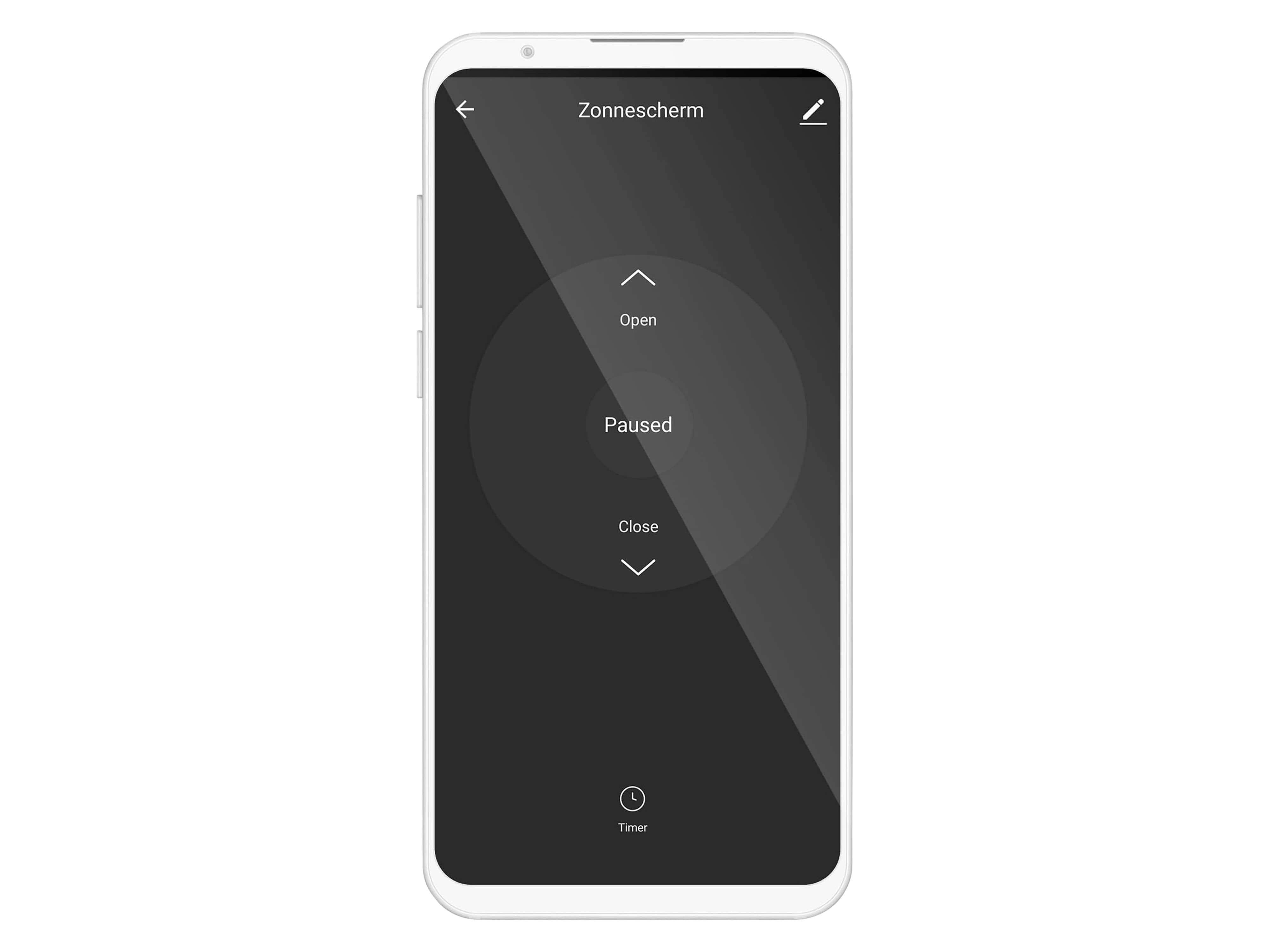 NEDIS Wandschalter SmartLife, Vohänge, Rolläden und Sonnenblenden, weiß