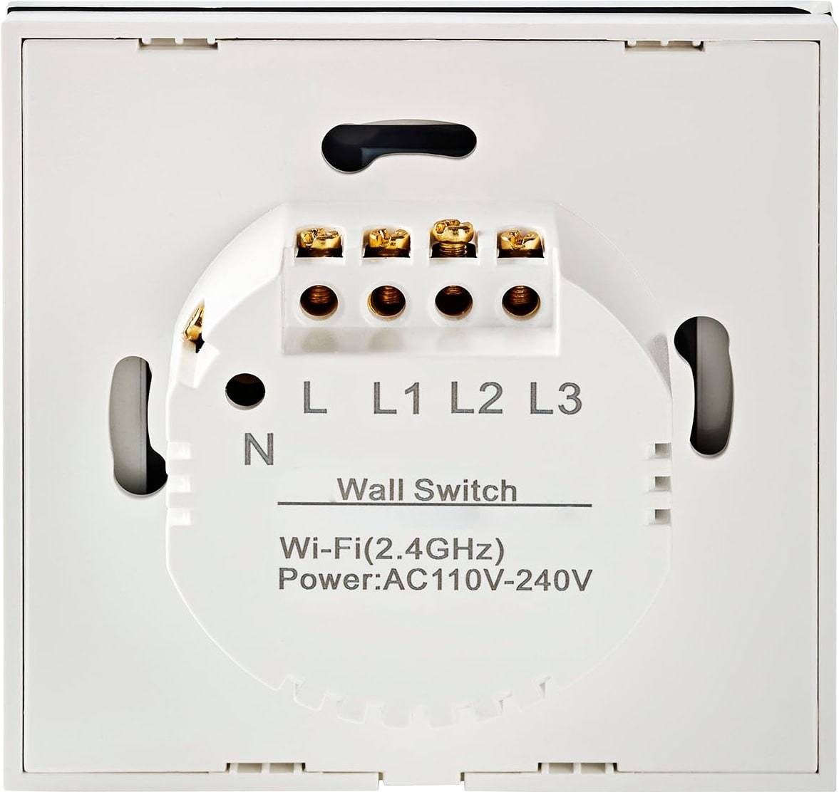 NEDIS Wandschalter SmartLife, Vohänge, Rolläden und Sonnenblenden, weiß