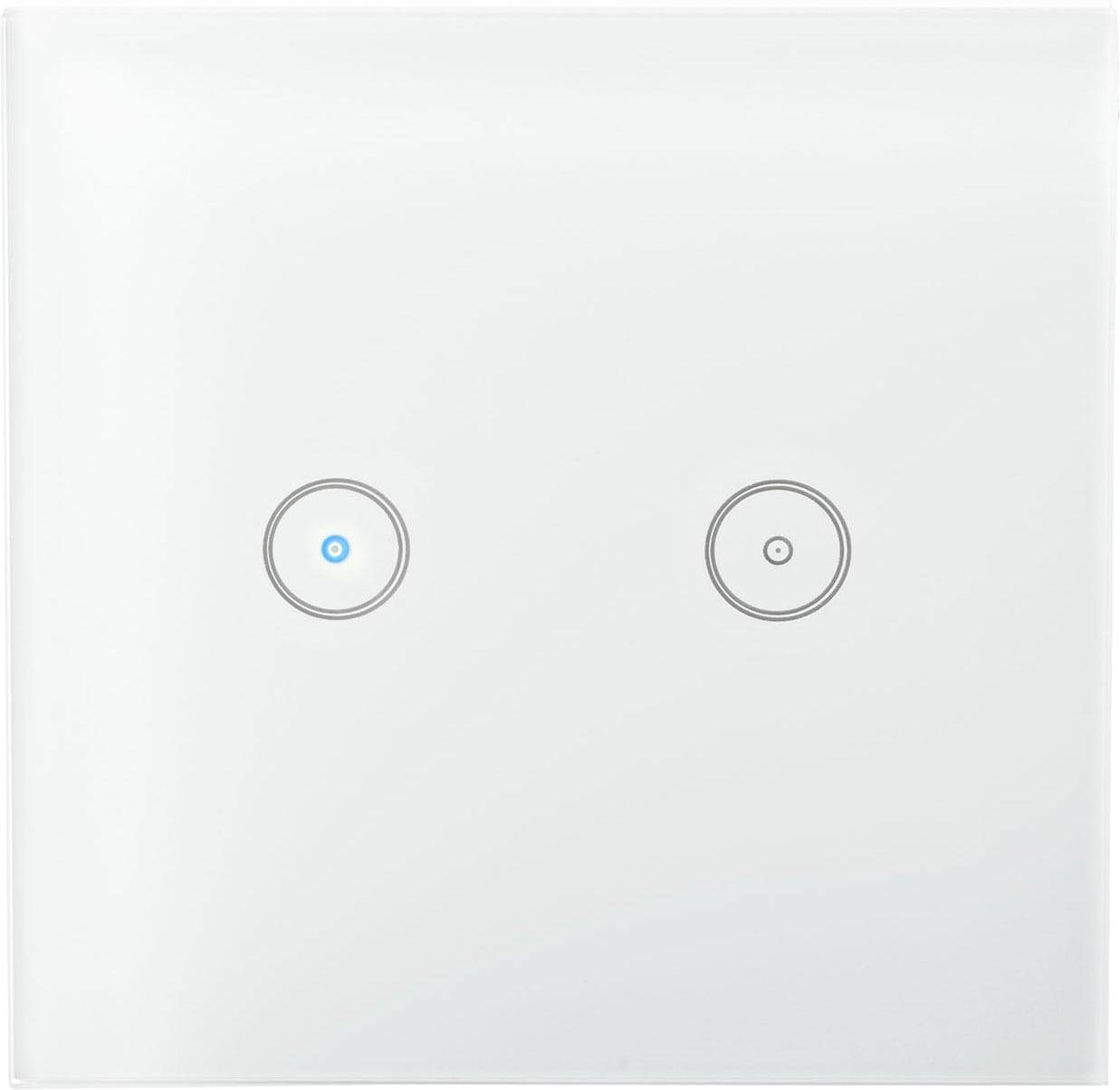 NEDIS Wandschalter SmartLife, dual, weiß