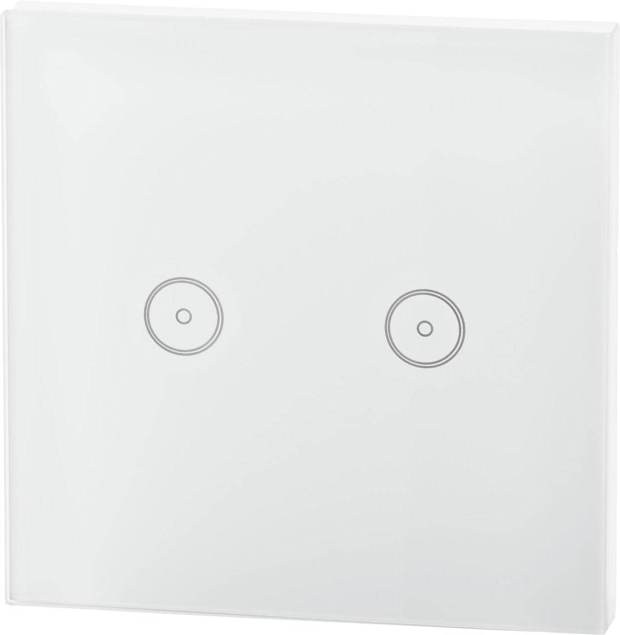 NEDIS Wandschalter SmartLife, dual, weiß