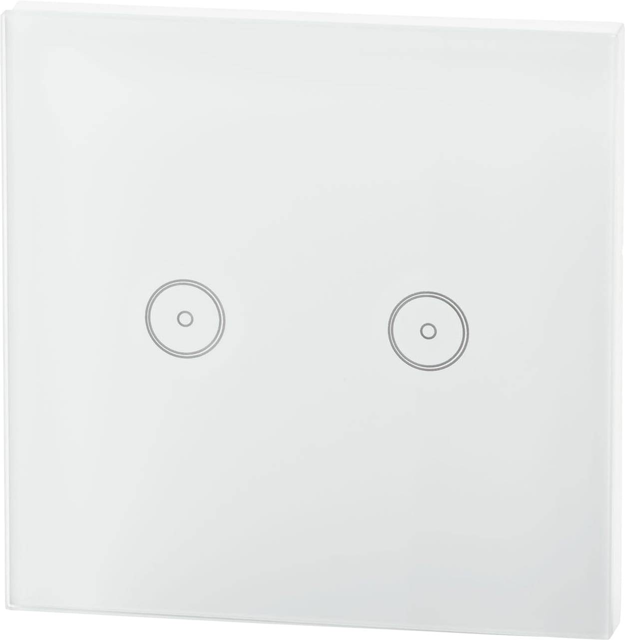 NEDIS Wandschalter SmartLife, dual, weiß