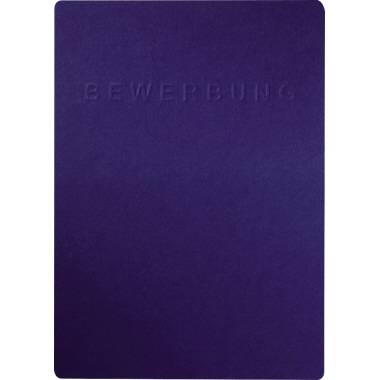 PAGNA Bewerbungsmappe Shift 44134-02 DIN A4 Karton blau