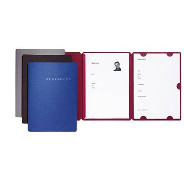 PAGNA Bewerbungsmmappe SELECT 22002-01 DIN A4 Karton rot