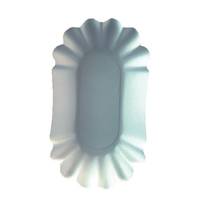 Papstar 11273, Teller, Rechteckig, Papier, Weiß, Monochromatisch, 250 Stück(e)