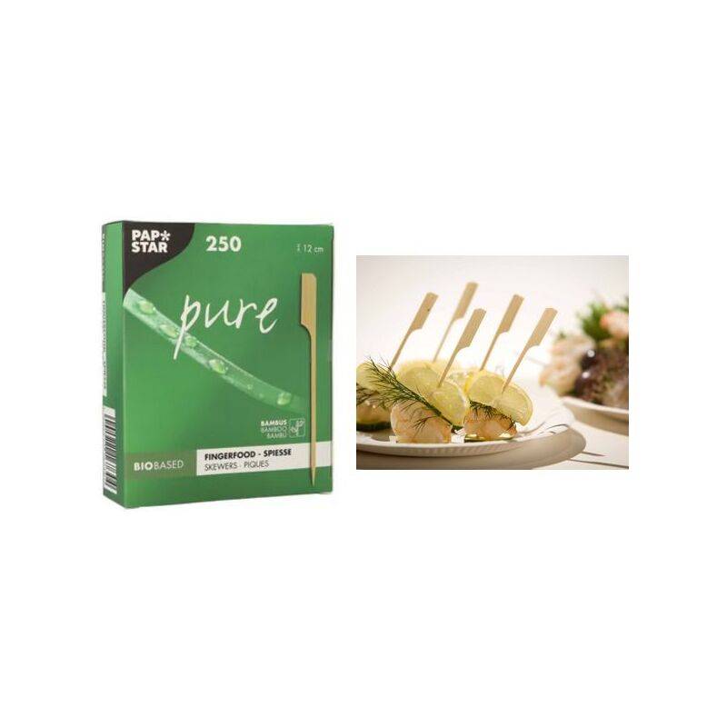 PAPSTAR Fingerfood-Spieße "Golf", Länge: 90 mm