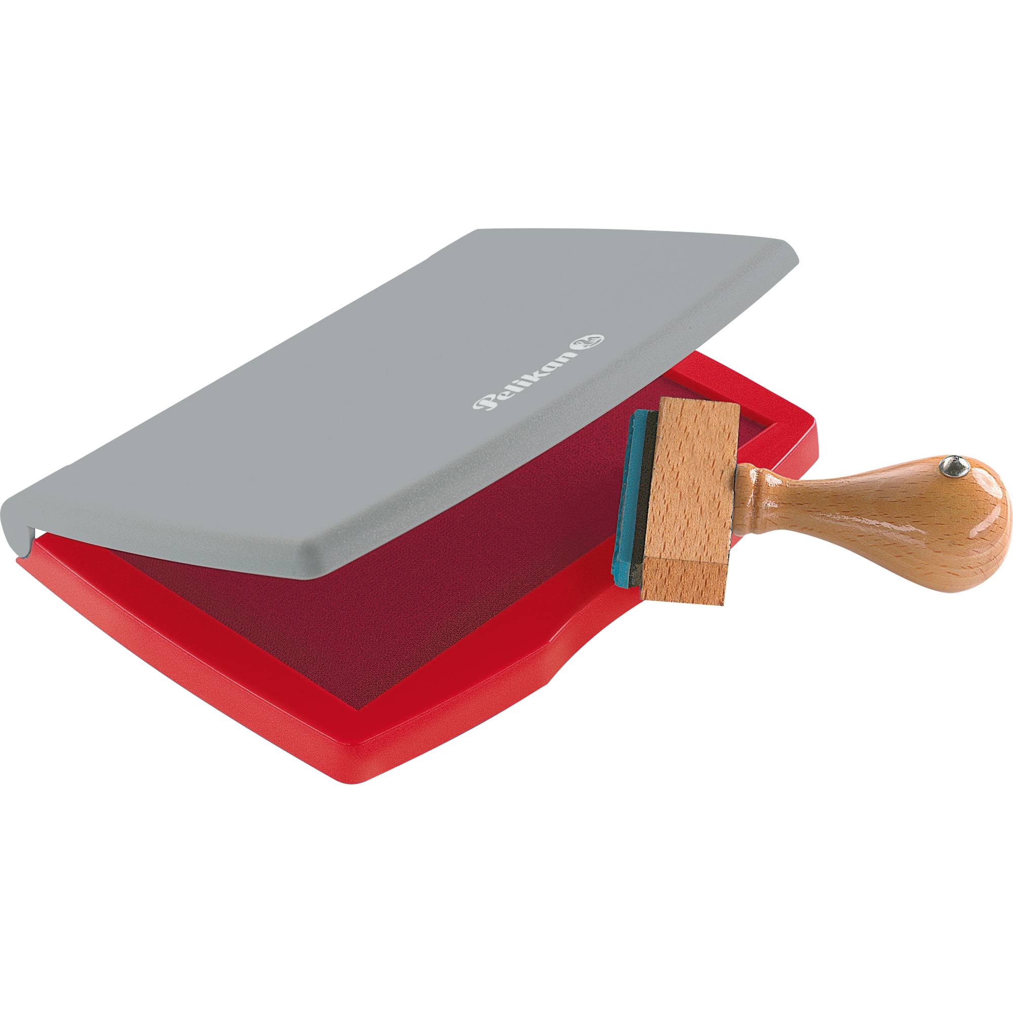 Pelikan Stempelkissen 2E 336214 Kunststoffgehäuse 7x11cm rot