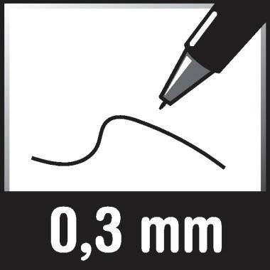 PILOT Tintenrollermine Frixion Point 2265009F 0,3mm pi 3 St./Pack.