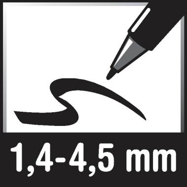 PILOT Kreativmarker PINTOR PASTEL 4161S6P M sort. 6 St./Pack.