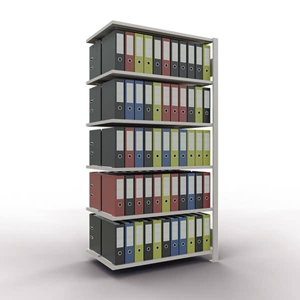 Regal MULTIplus150 36046 Anbau 2.000x1.000x600mm MA lichtgrau