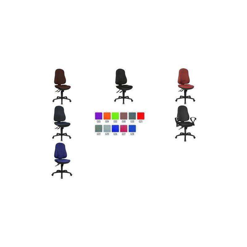 Topstar Bürodrehstuhl "Support SY", schwarz