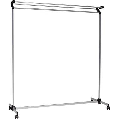 UNILUX Garderobenständer Meeting 100340714 170x150x50cm Aluminium