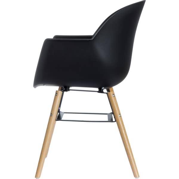 Stuhl Wiseman Kunststoff VE=2 Stück schwarz