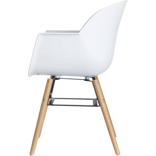 Stuhl Wiseman Kunststoff VE=2 Stück weiß
