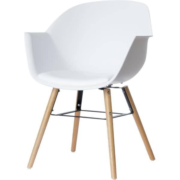 Stuhl Wiseman Kunststoff VE=2 Stück weiß