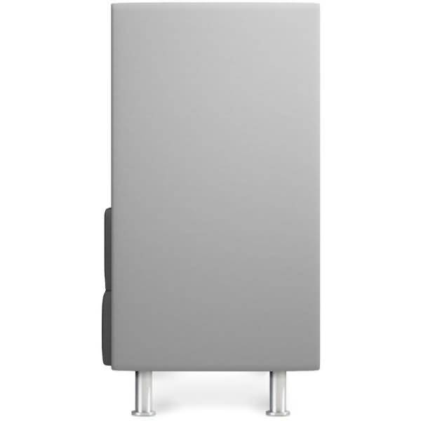 Sitzsofa Soft Einzelsitz + Tisch grau