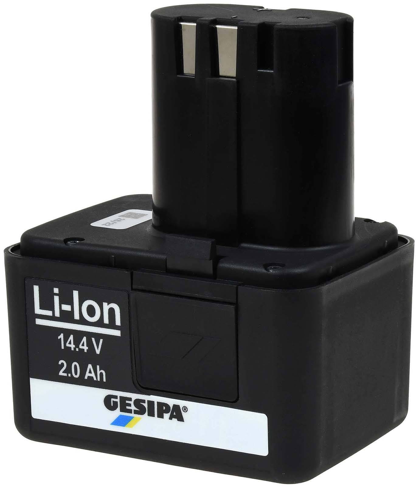 Gesipa Li-Ion Schnell-Wechselakku für Nietgeräte FireBird 14,4V 2,0Ah, 14,4V, Li-Ion