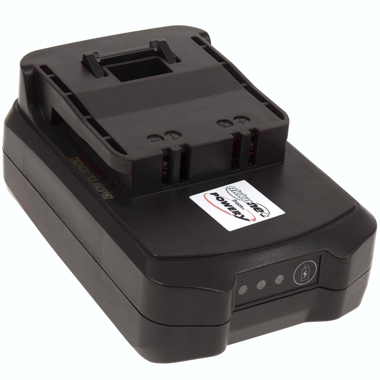 Powery Standardakku für Akku-Bohrschrauber Meister Craft MAS180, 18V, Li-Ion