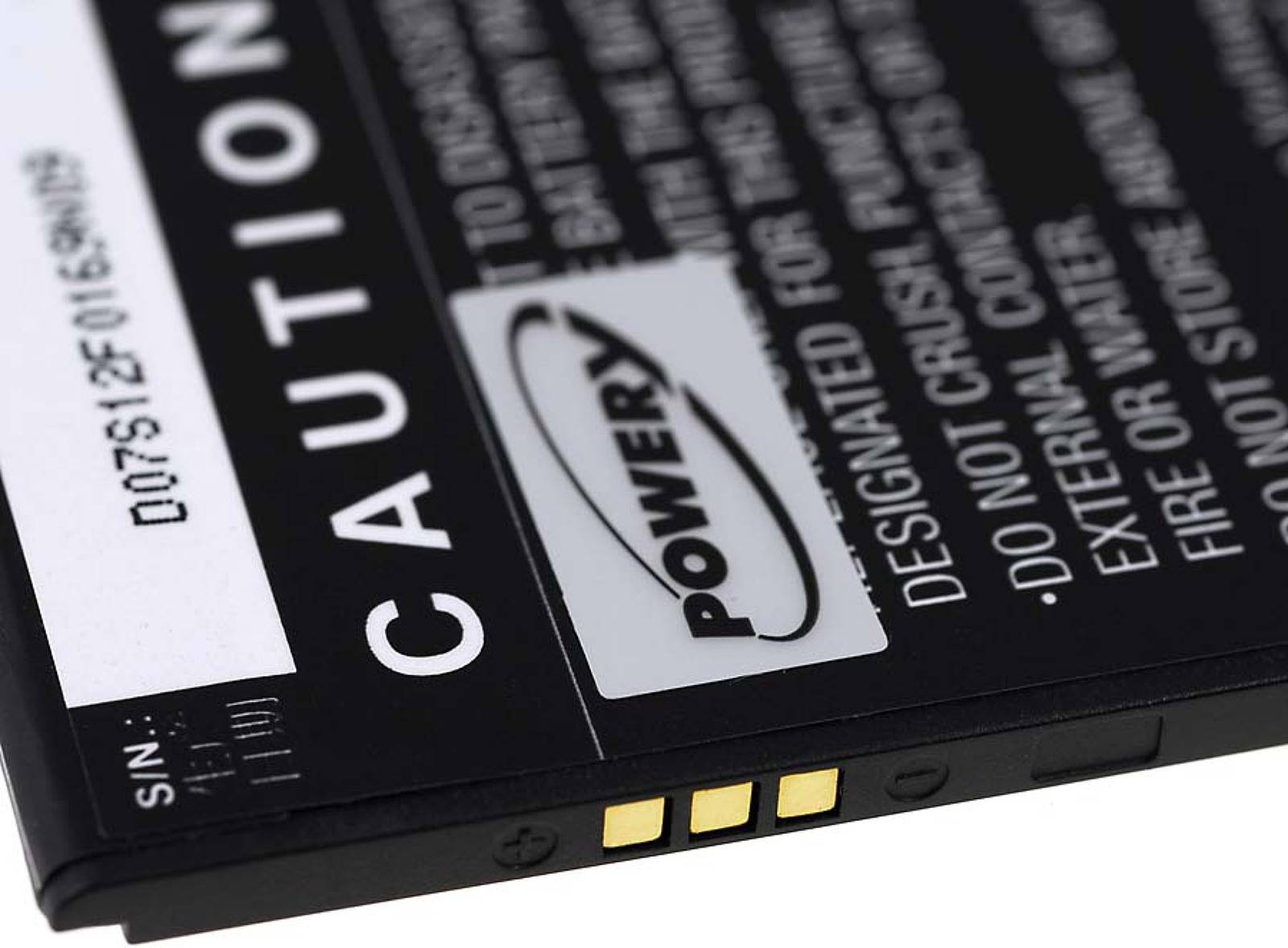 Powery Akku für Zopo ZP780 / Typ BT57S, 3,7V, Li-Ion