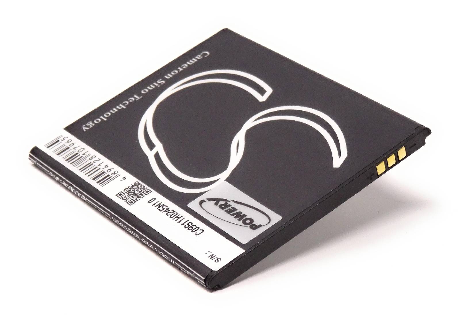 Powery Akku für Smartphone Navon Mizu D501, 3,7V, Li-Ion