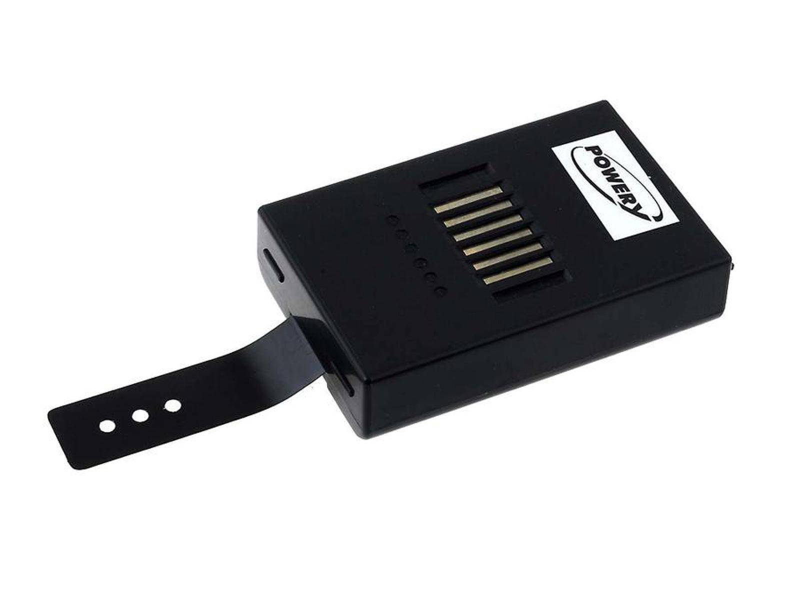 Powery Akku für Scanner Unitech HT680 / Typ 1400-900001G, 3,7V, Li-Ion