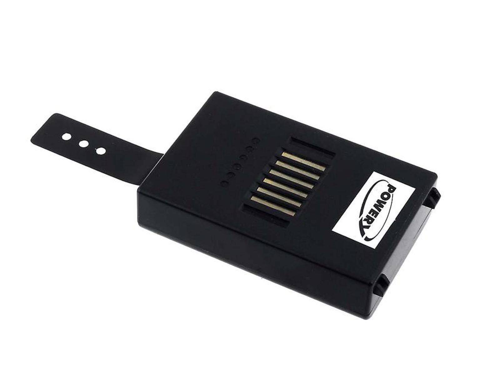 Powery Akku für Scanner Unitech HT680 / Typ 1400-900001G, 3,7V, Li-Ion