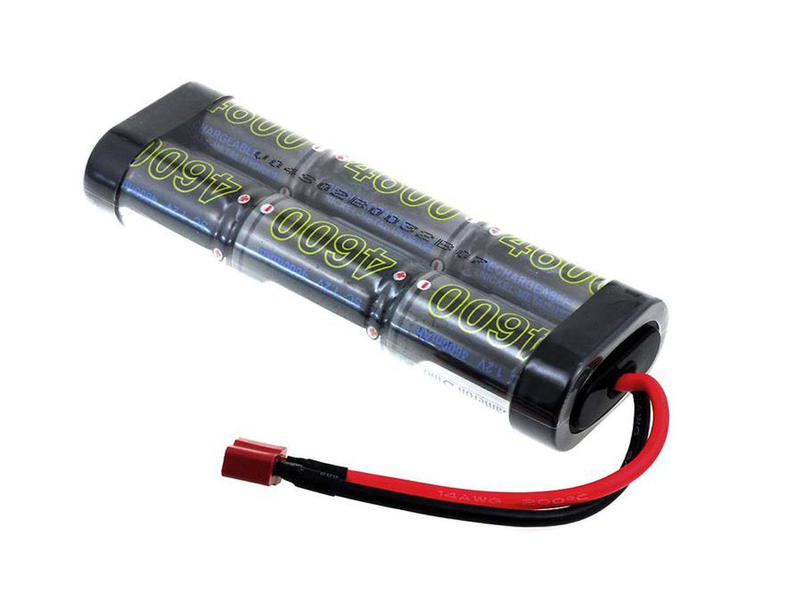 Powery Akku für Modellbau / RC-Akku mit 7,2V 4600mAh, 7,2V, NiMH