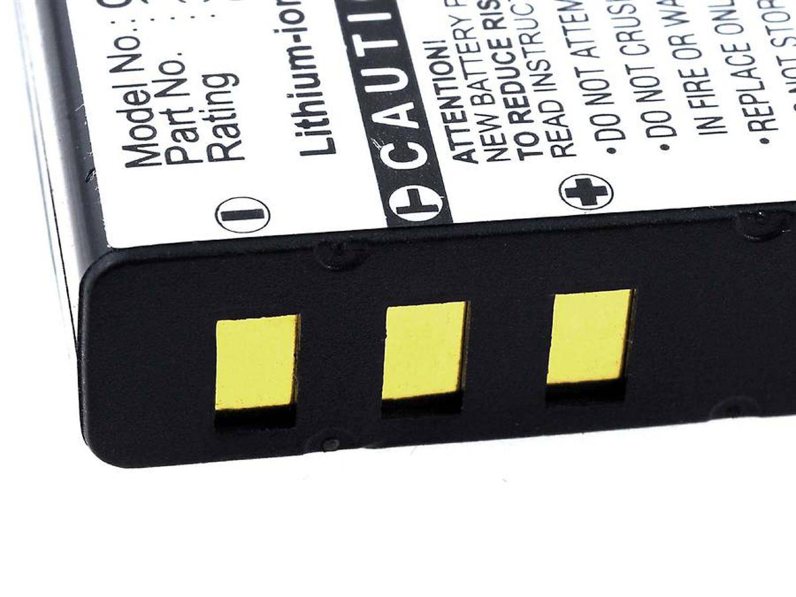 Powery Akku für Scanner Unitech PA600, 3,7V, Li-Ion