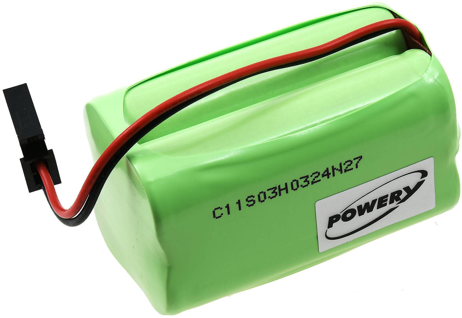 Powery Akku für Alarmanlage Visonic Powermax Express, 4,8V, NiMH