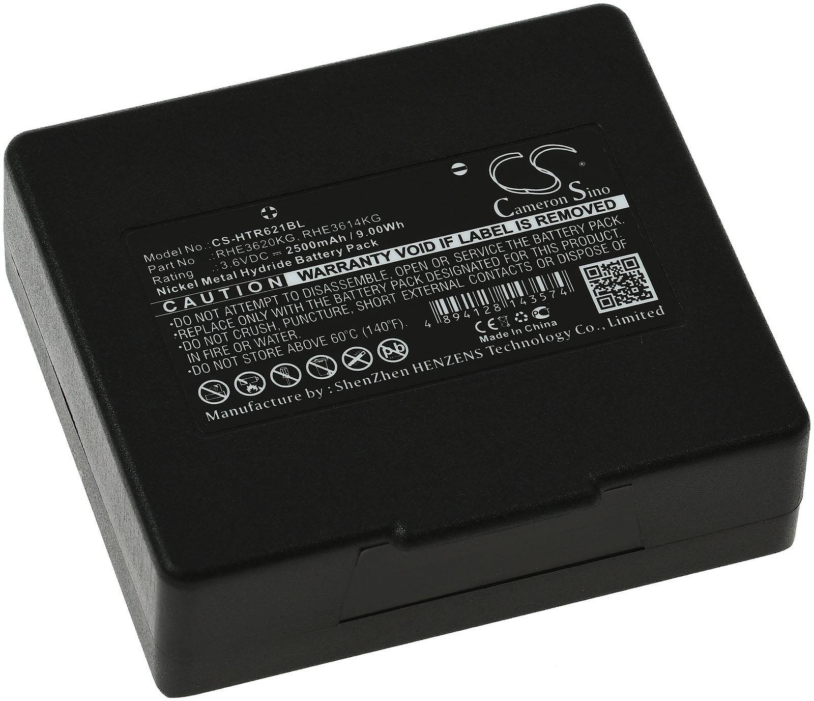 Powery Powerakku passend für Kransteuerung Hetronic 68300900 / Abitron Mini / Typ HE900 u.a., 3,6V, NiMH