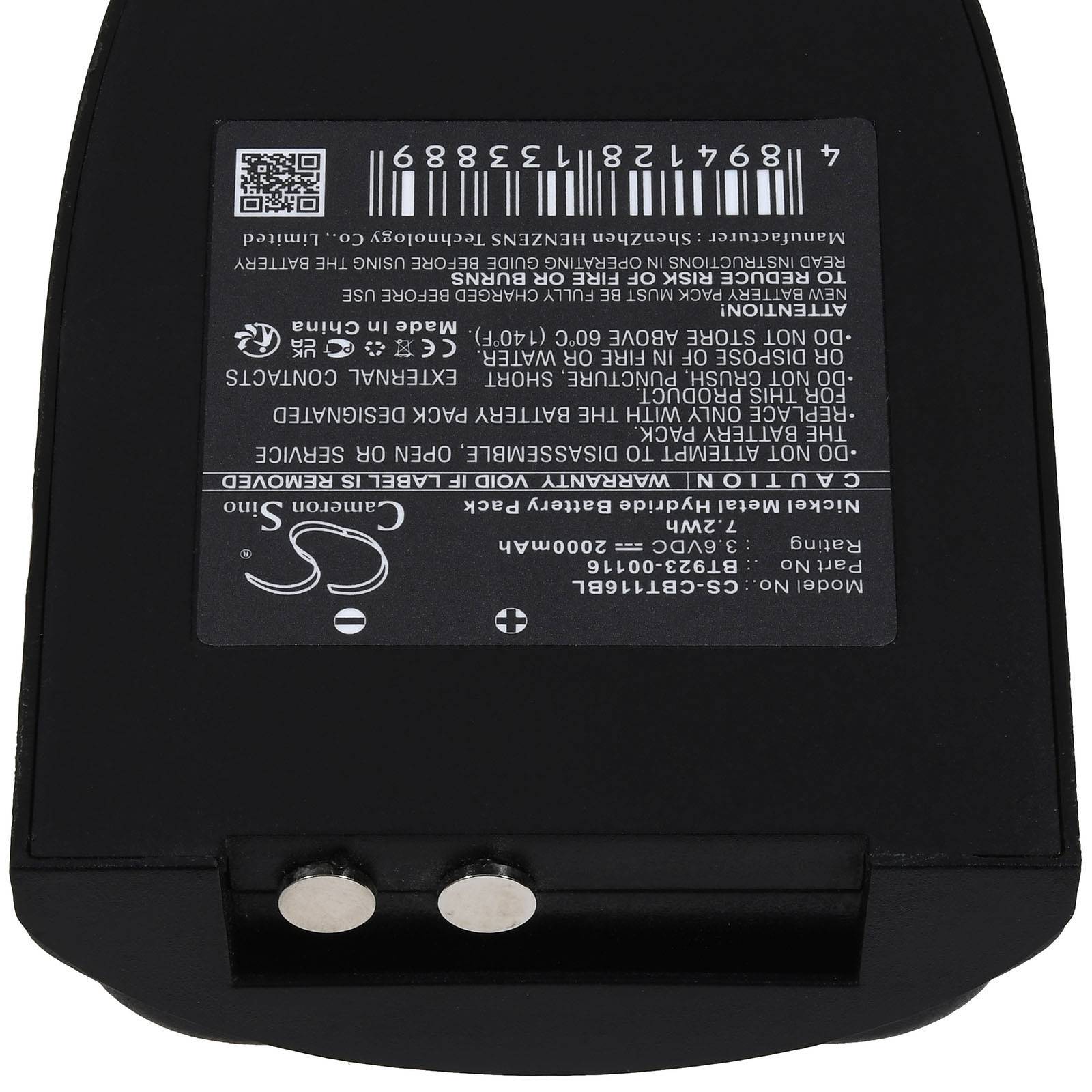 Powery Akku für Kran-Funkfernsteuerung Cattron Theimeg Typ BT923-00116, 3,6V, NiMH