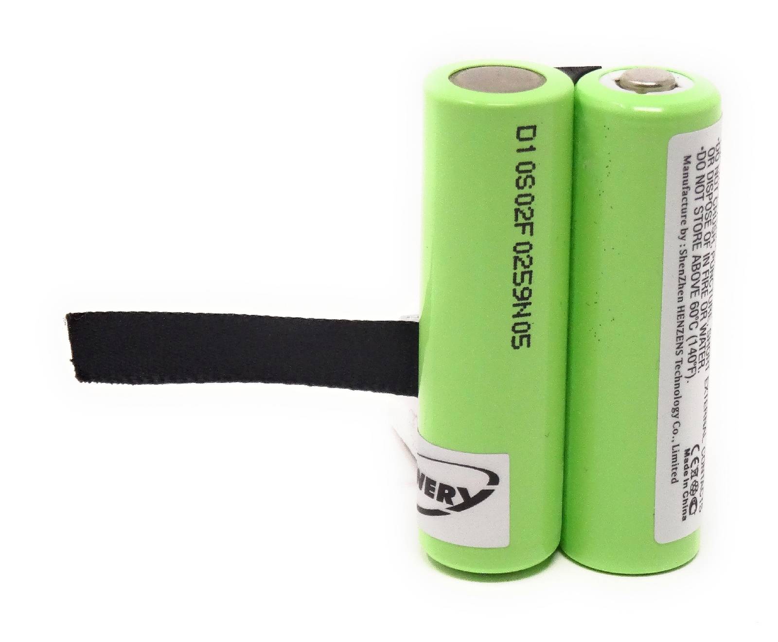 Powery Akku für Kransteuerung Demag DRC10, 2,4V, NiMH