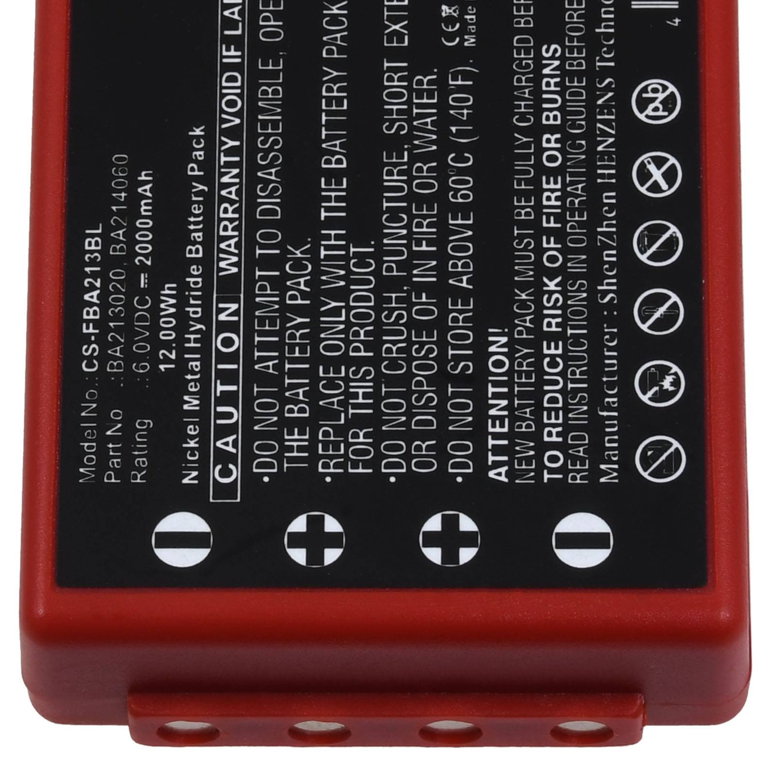 Powery Akku für Kran-Funkfernsteuerung HBC Typ BA213020, 6V, NiMH