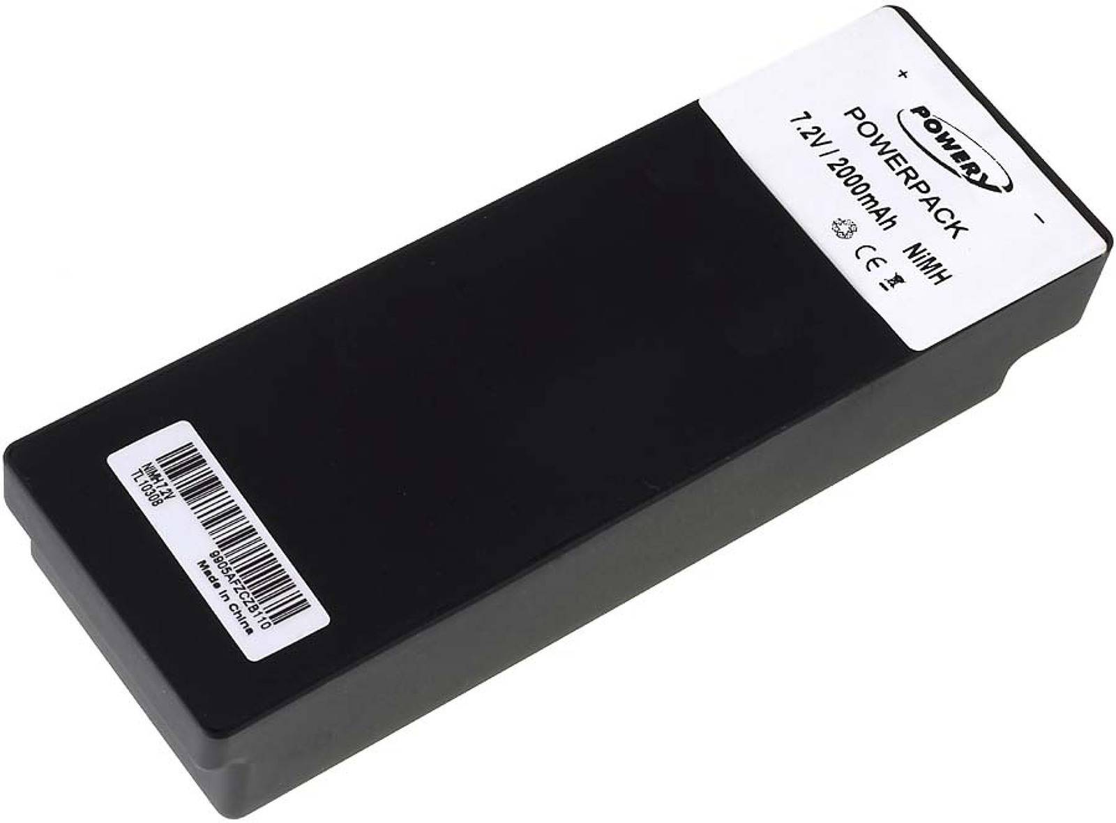 Powery Akku für Kransteuerung Scanreco 590 2000mAh, 7,2V, NiMH