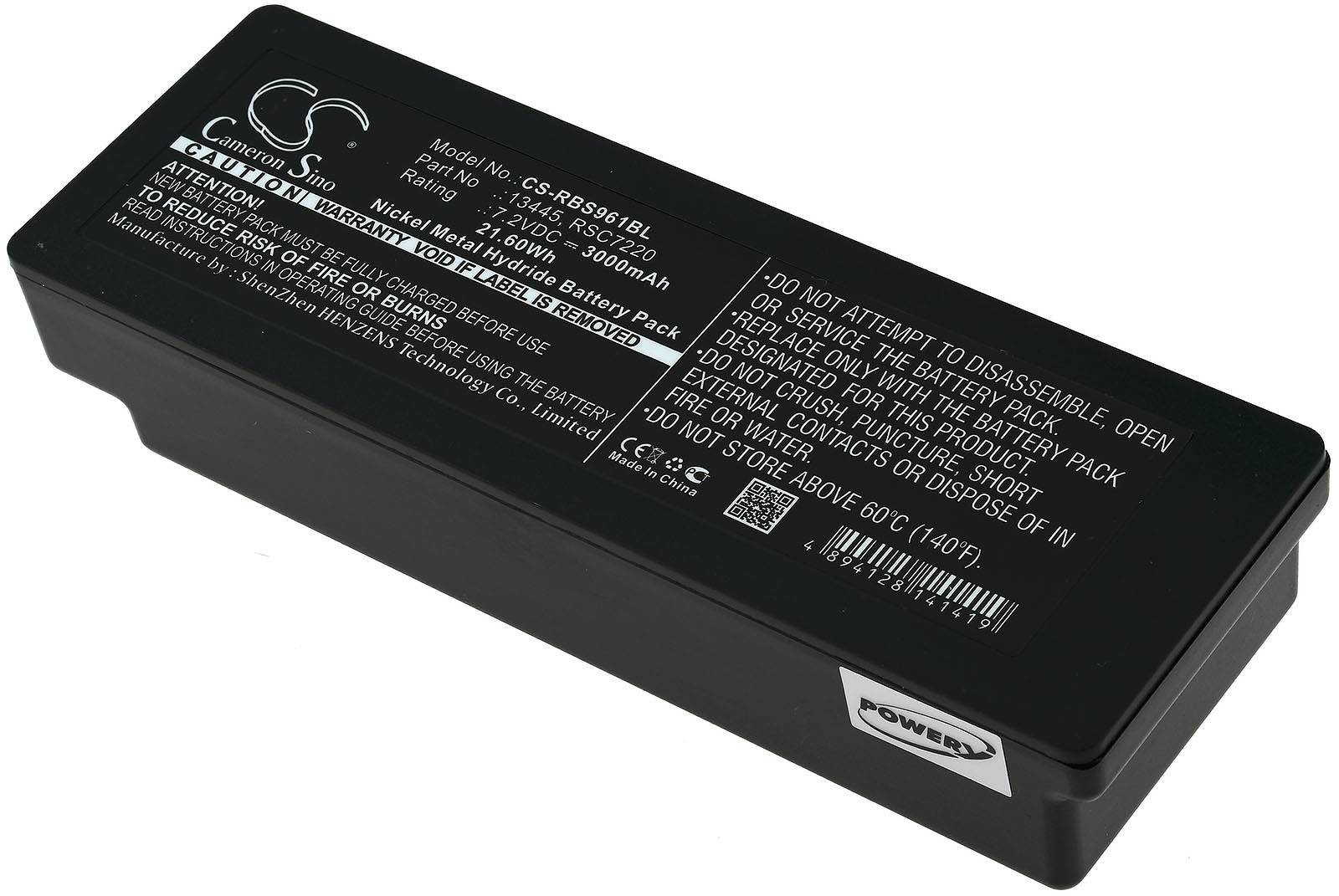 Powery Powerakku für Kransteuerung Palfinger/Scanreco 590, 7,2V, NiMH