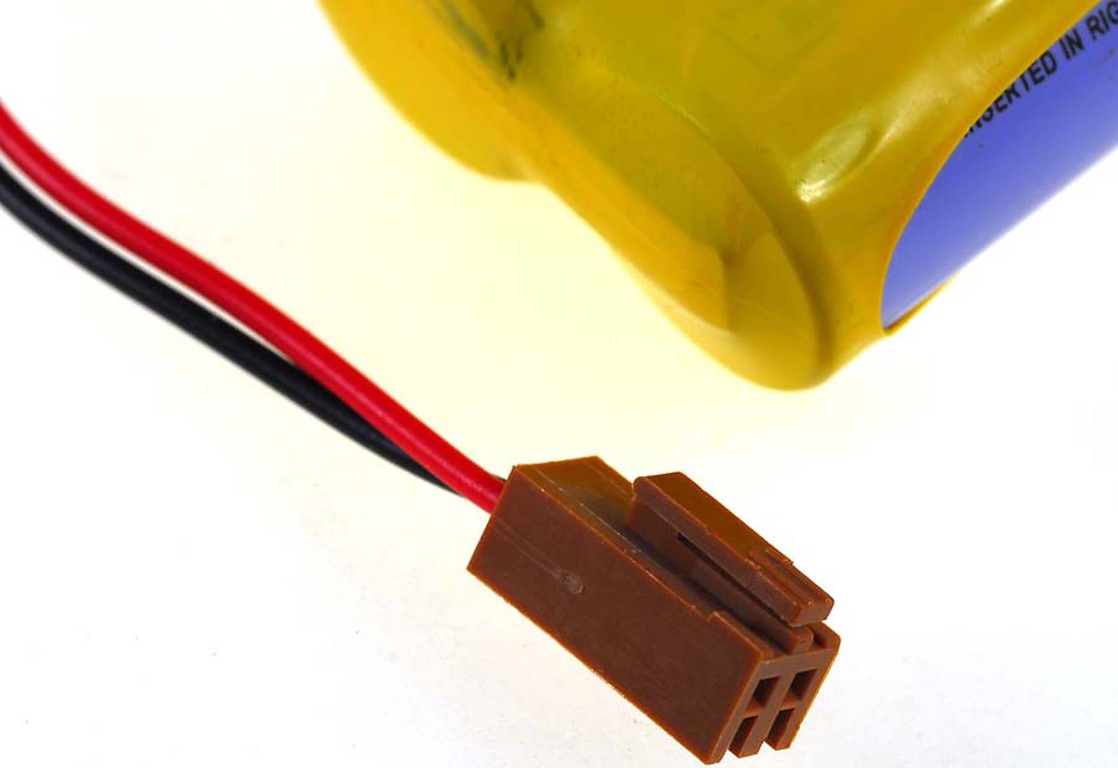 Powery SPS-Lithiumbatterie für GE FANUC A06, 6V, Lithium-Mangandioxid