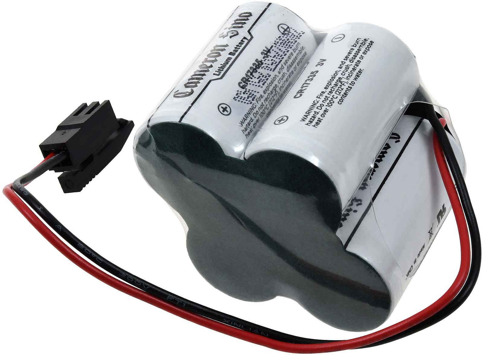 Powery SPS-Lithiumbatterie kompatibel mit Panasonic Typ BR-2/3AGCT4A, 6V, Lithium-Mangandioxid